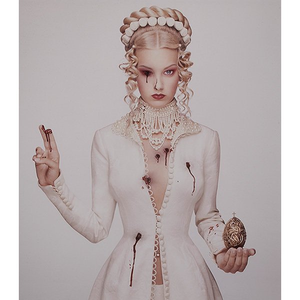 Erwin Olaf, (Dutch, b. 1959), Royal Blood (suite of 9): Erwin Olaf, (Dutch, b. 1959), Royal Blood (suite of 9), cibachrome, signed and numbered in pencil, edition of 15, 8" x 8" (each) Provenance: Provenance: Galeria Espacio Minimo, Madrid, Spain