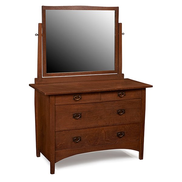 Gustav Stickley dresser, #911 48"w x 22"d x 66"h (1 of 1)