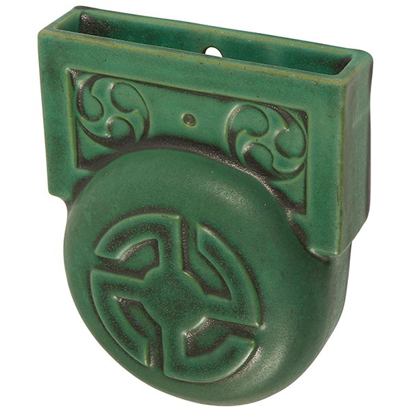 Teco, W.D. Gates (1852-1935), designer wall pocket, (1 of 1)
