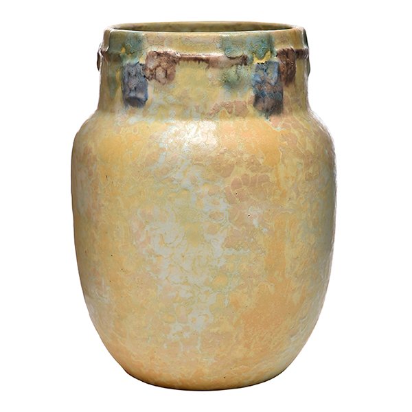 Roseville Pottery vase 6"dia x 8"h (1 of 1)