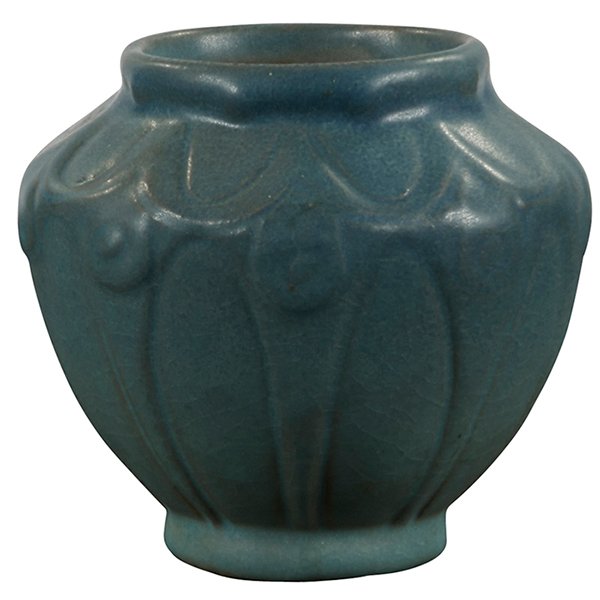 Van Briggle Pottery & Tile vase 4"dia x 3.75"h (1 of 1)