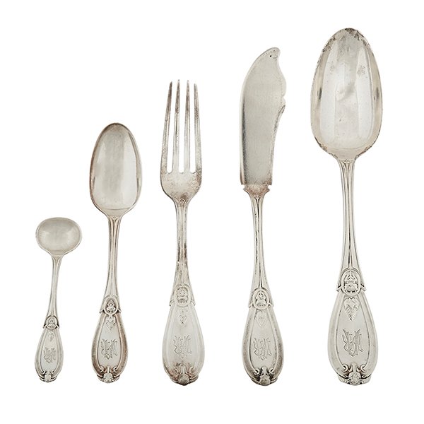 Tiffany & Co. Grecian flatware articles tablespoons: 8 (1 of 1)