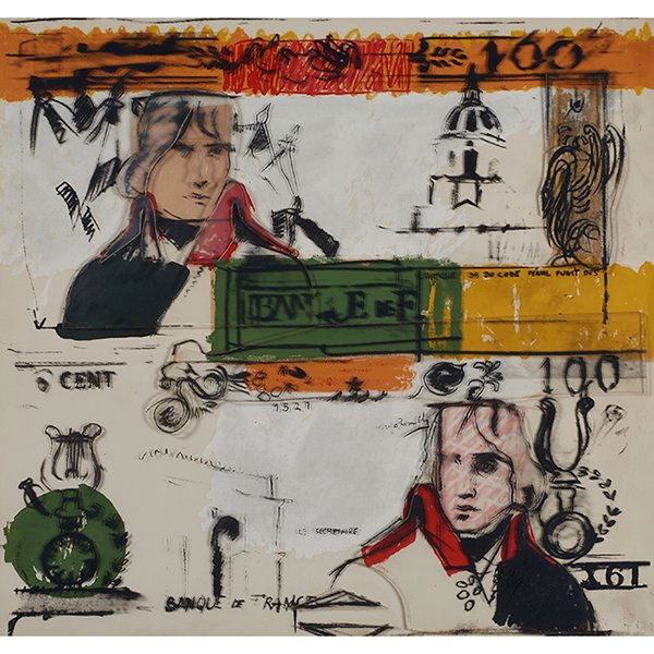 Larry Rivers, (American, 1923-2002), Double French (1 of 2)