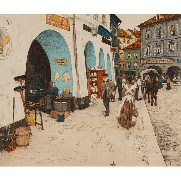 Tavk Frantisek Simon, (Czech, 1877-1942), From the (1 of 2)