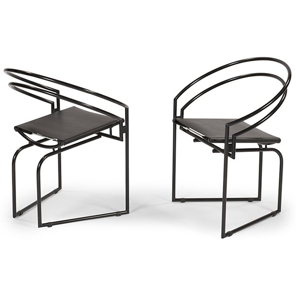Mario Botta (b. 1943) for Alias Latonda chairs, pair (1 of 1)
