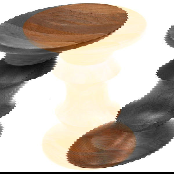 Charles and Ray Eames Time-Life stool, by Herman: Charles and Ray Eames Time-Life stool, by Herman Miller, c.1960, turned form in walnut, 13.25"dia. x 14.75"h, original finish, excellent original condition