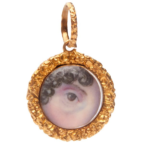 Lover's Eye locket pendant locket (1 of 1)