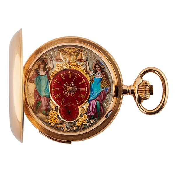 Circa 1880 Chiming Maidens automated quarter repeater (1 of 2)