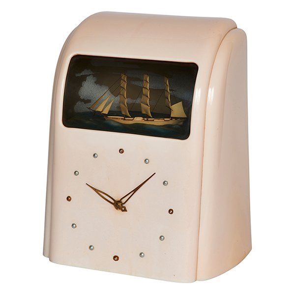 Vitascope Ship electric automaton clock, #01686 1 (1 of 1)