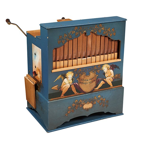 Vintage 27-note keyless portable street organ (1 of 1)