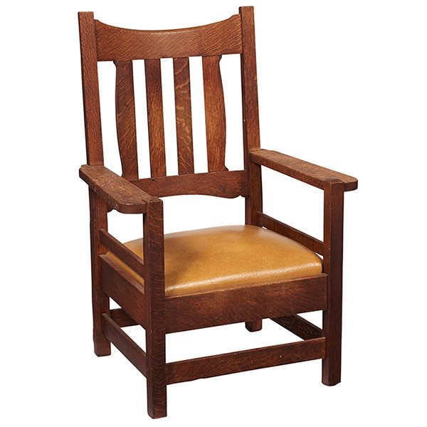 Stickley Brothers armchair, #541 1/2 28"w x 23"d x 41"h (1 of 1)