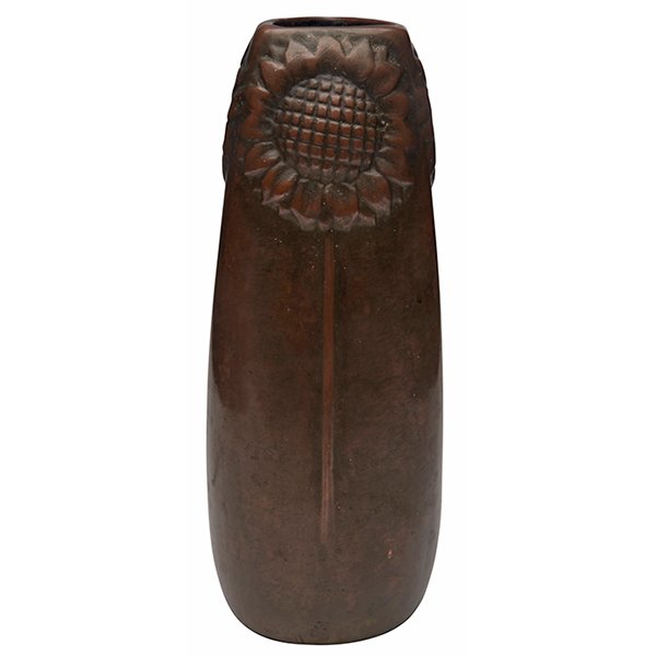 Charles Walter Clewell (1876-1965) Sunflower vase (1 of 2)
