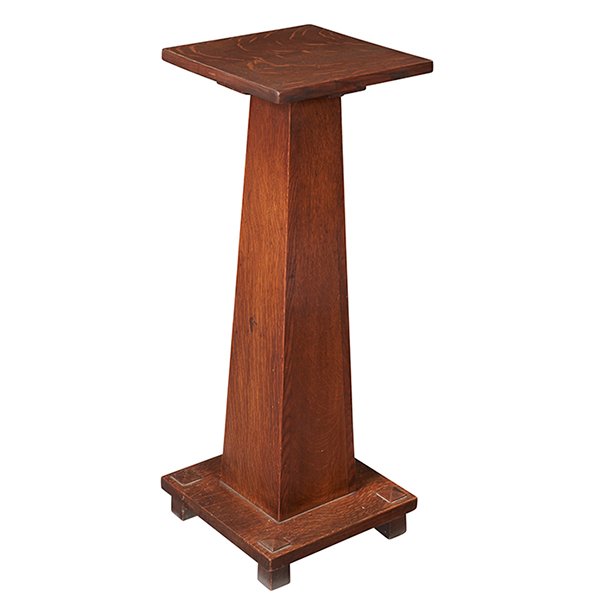 Stickley Brothers pedestal, #133 13"w x 13"d x 34"h (1 of 1)