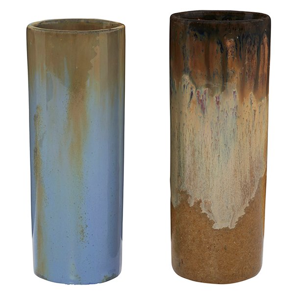 Fulper Pottery Co. vase larger: 2"dia x 6"h (1 of 1)