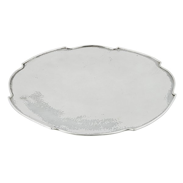 Falick Novick (1878-1958) footed cake plate 12 1/8"dia (1 of 1)