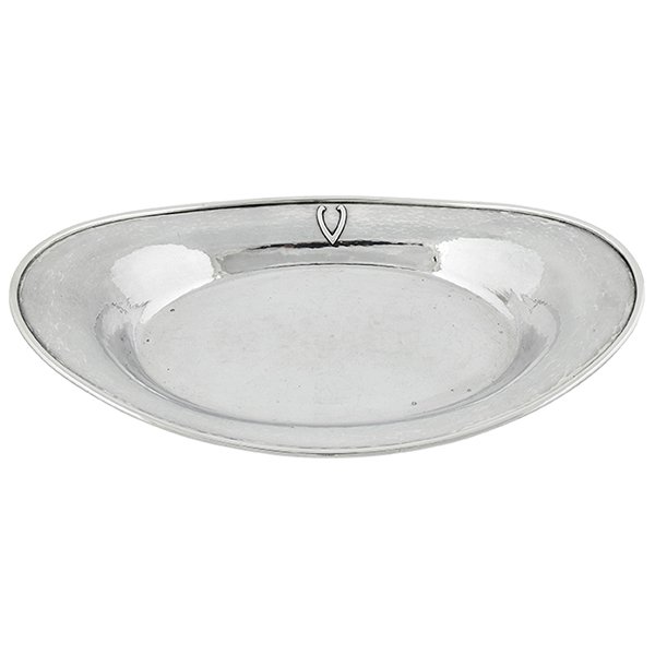 The Kalo Shop oval serving bowl, #J 12 3/8"w x 7 3/8"d (1 of 1)