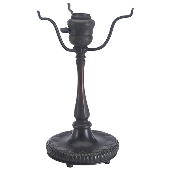Tiffany Studios lamp base, #28603 6.5"dia x 11"h (1 of 1)