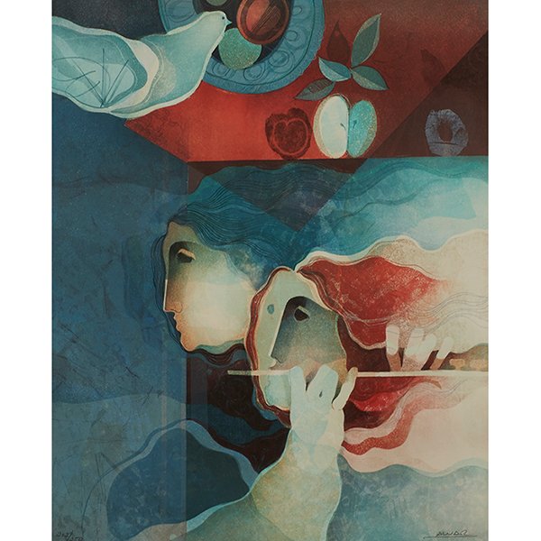 Sunol Munoz Ramos Alvar, (Spanish, b. 1935), Untitled (1 of 3)