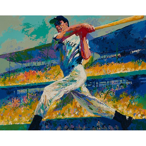 LeRoy Neiman, (American, 1921-2012), Joe DiMaggio, (1 of 2)