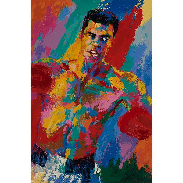 LeRoy Neiman, (American, 1921-2012), Muhammad Ali, (1 of 2)