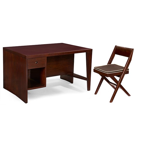 Pierre Jeanneret (1896-1967) Office Table (1 of 1)