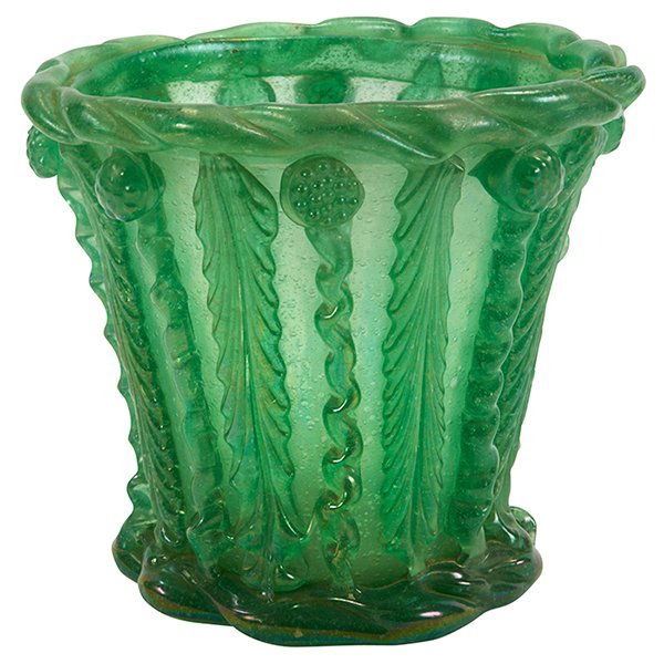 In the manner of Eugene Berman glass vase (1 of 1)