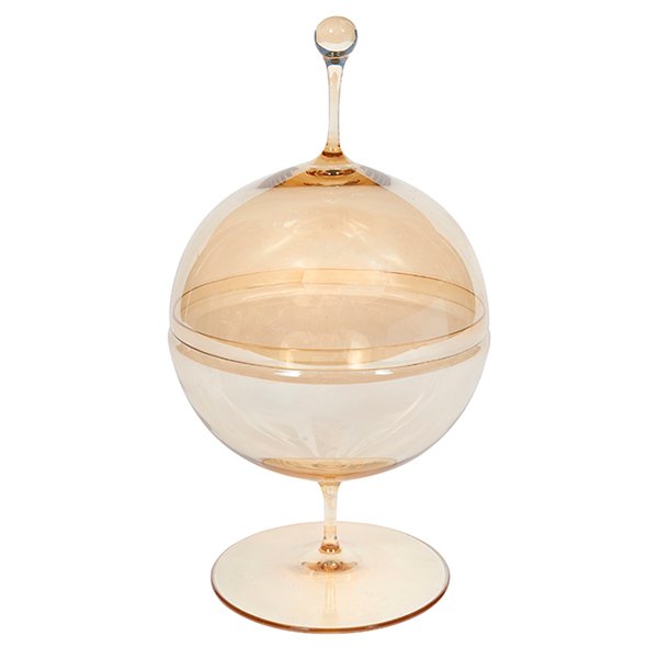 Oswald Haerdtl (1899-1959) for Lobmeyr Candy Dish 5"dia (1 of 1)