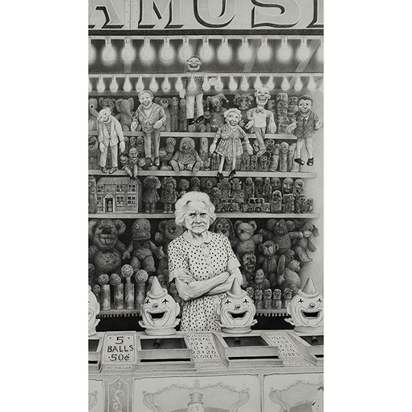 Laurie Lipton (American, b. 1953), Too Long at the (1 of 1)