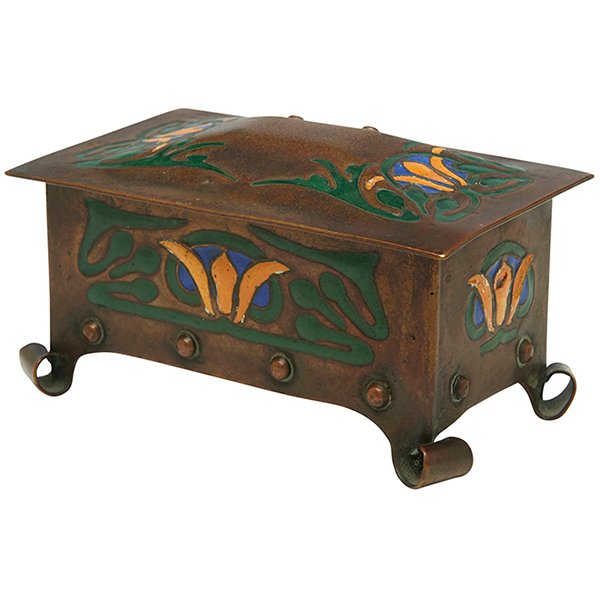 The Arts Crafts Shop, stamp box, #1008, Buffalo, NY, (1 of 1)