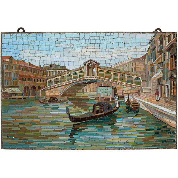 Studio Del Mosaico, Rialto Bridge, Venice micromosaic (1 of 1)