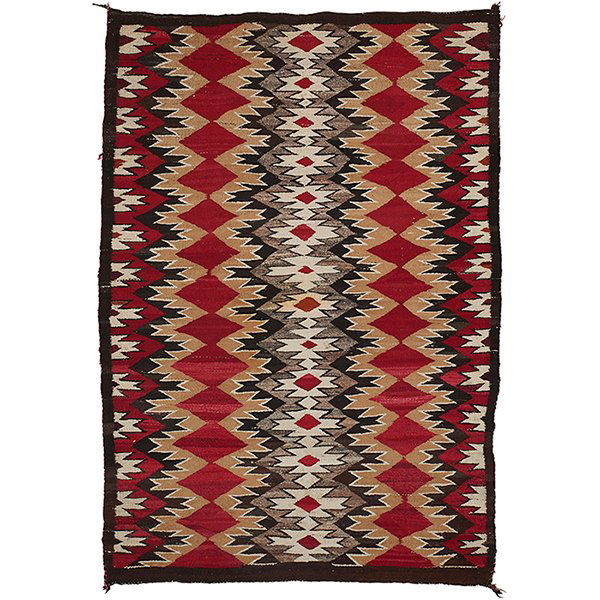 Navajo, Eye Dazzler rug, dyed wool, 50"w x 73"l (1 of 1)
