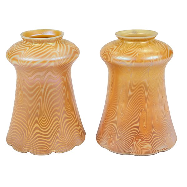 Steuben Glass Works, King Tut style shades, #2379, (1 of 1)