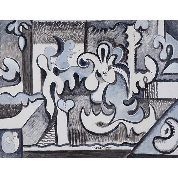 Stephen Sacklarian, (American, 1889-1983), Abstract in (1 of 1)