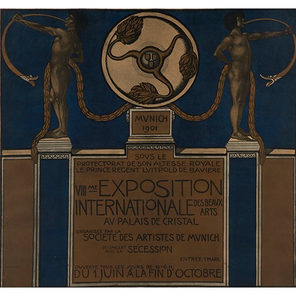 Julius Diez, (German, 1870-1957), VIII Exposition (1 of 2)