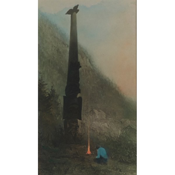 Sydney Laurence, (American, 1865-1940), The Offering, (1 of 2)