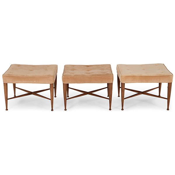 Edward Wormley, Dunbar model 5002 benches, three (1 of 1)