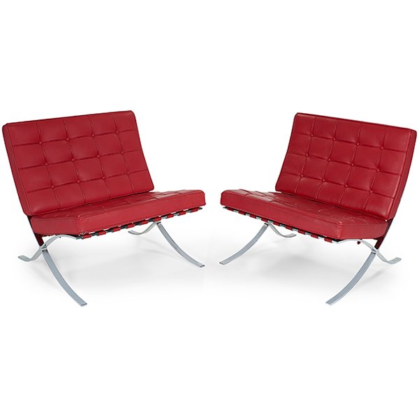 Mies van der Rohe for Knoll Inc., Barcelona chairs, (1 of 1)