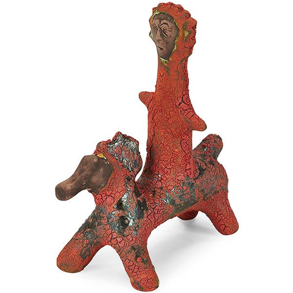 Stan Bitters Sun People Centaur sculpture 8.5"h (1 of 2)