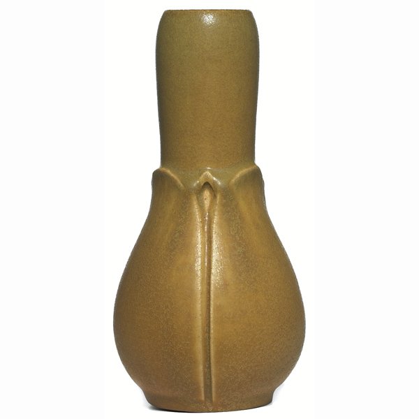 Rookwood vase, carved gourd form