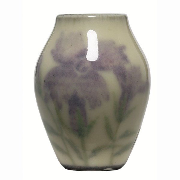 Rookwood vase, Ivory Jewel Porcelain glaze, Harri