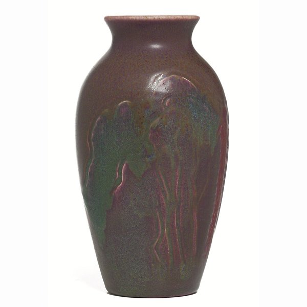 Rookwood vase, swollen form, William Hentschel