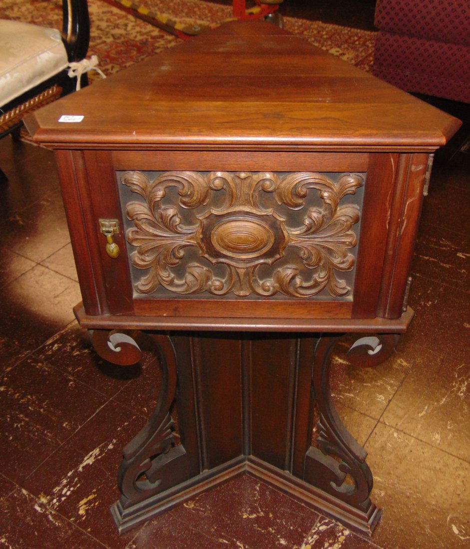 Vintage Smoking Stand Humidor (1 of 6)