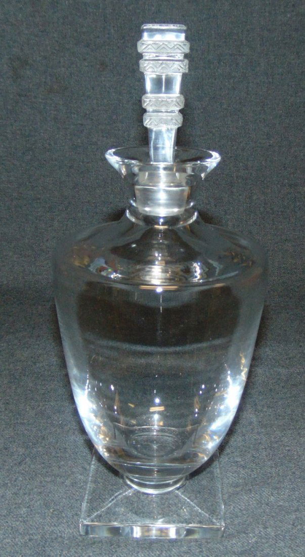 Lalique Clear Crystal Argos Decanter & Stopper (1 of 5)