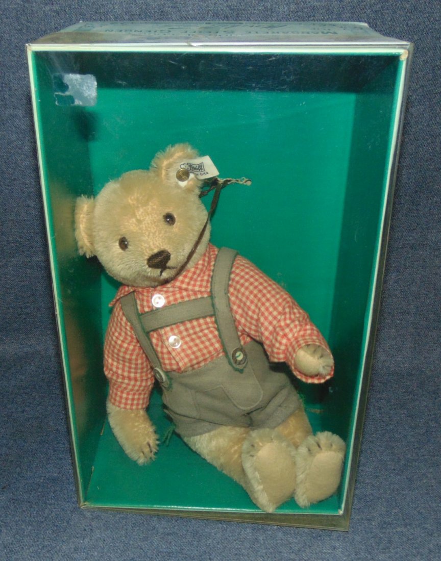 Vintage Steiff Bear "Hans" in Original Box #0277/28 (1 of 6)