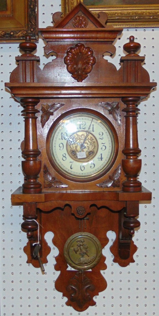 Antique German Wall Clock (1 of 5)