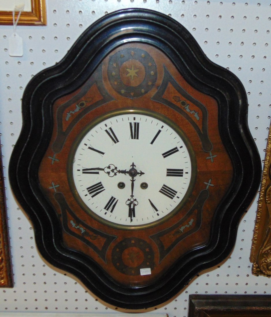 Antique French Picture Frame Wall Clock (1 of 5)