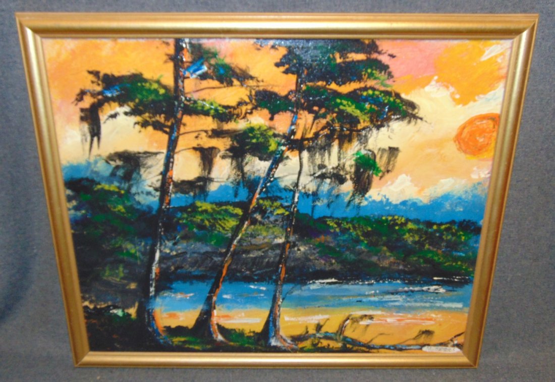 Original Florida Highwayman Painting by Michael Sears