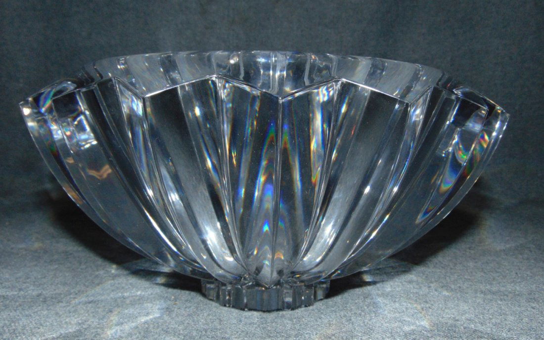 Large Orrefors "Zodiac" Crystal Bowl