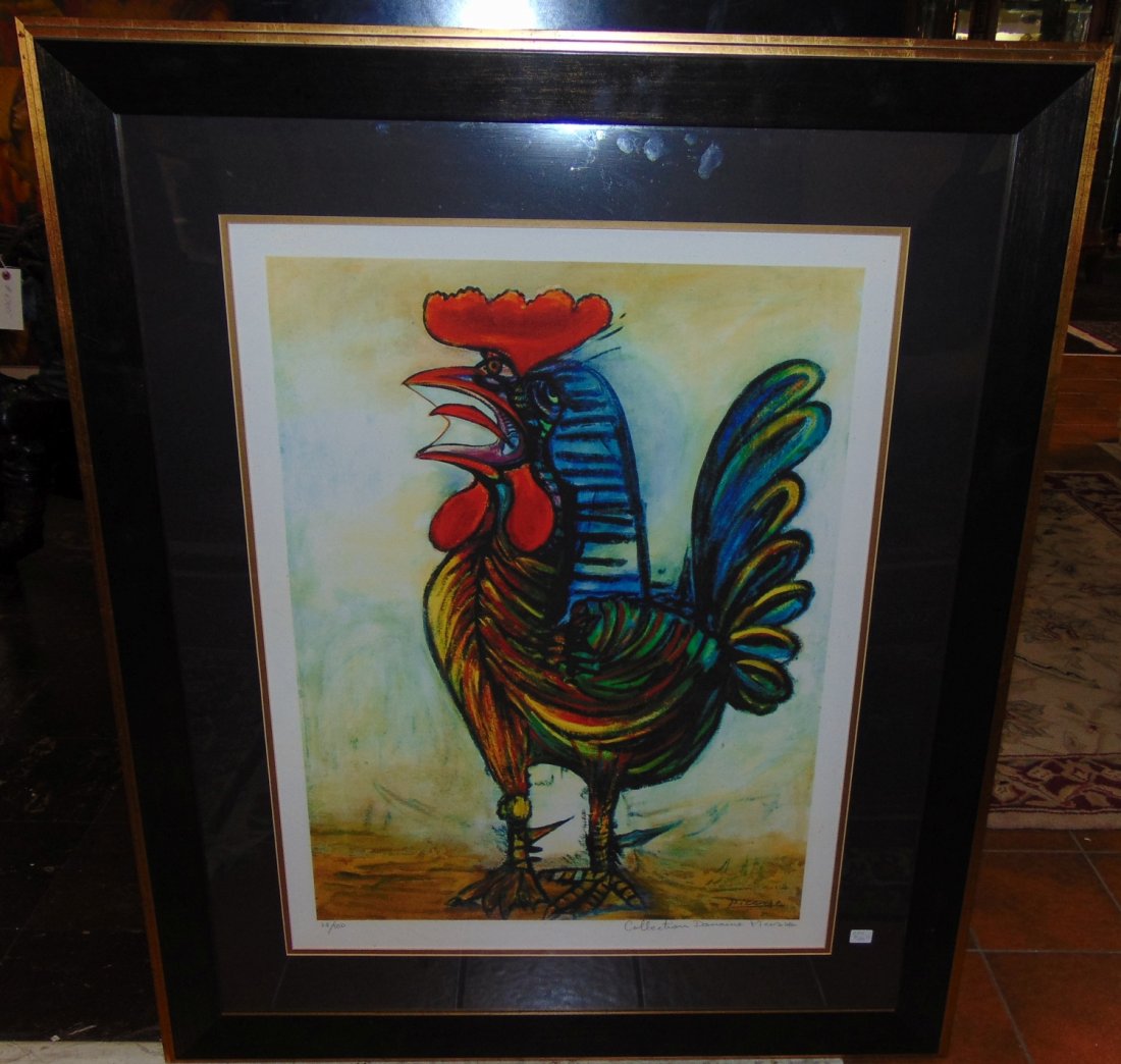 "The Rooster" Limited Edition Giclee by Picasso (1 of 6)