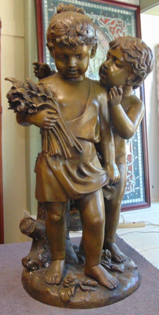 Beautiful Life Size Bronze Sculpture of Cherubs (1 of 12)